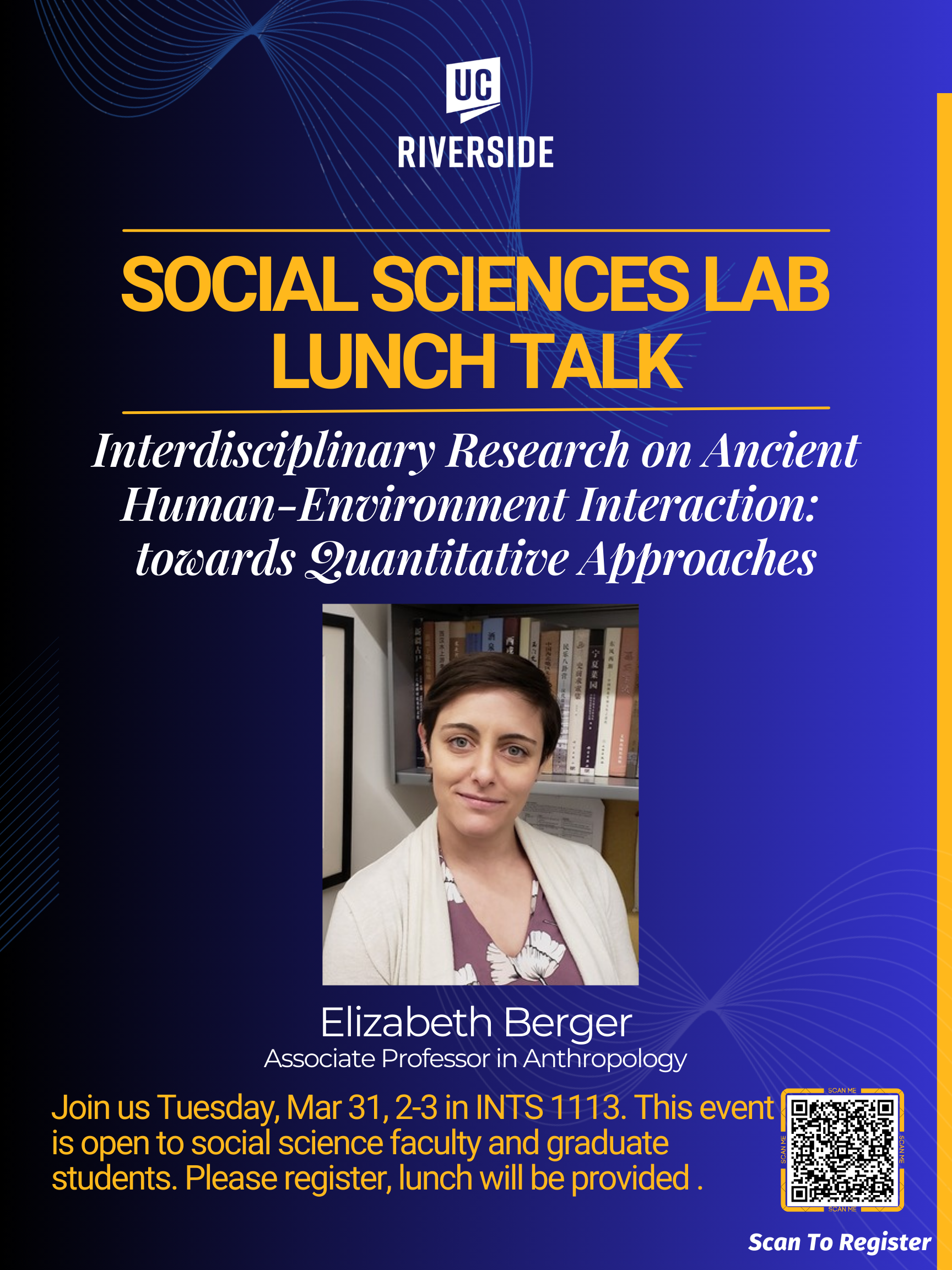 Elizabeth Berger research talk